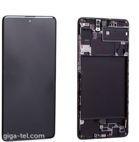 Samsung A715F LCD black