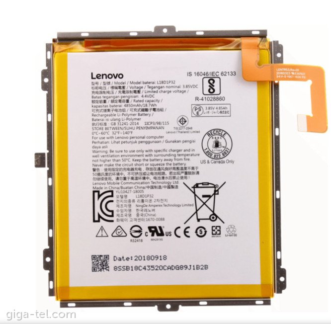 Lenovo L18D1P32 battery