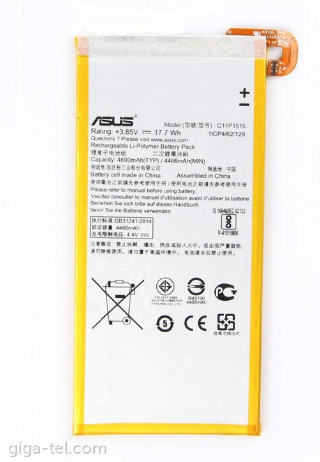 Asus C11P1516 battery