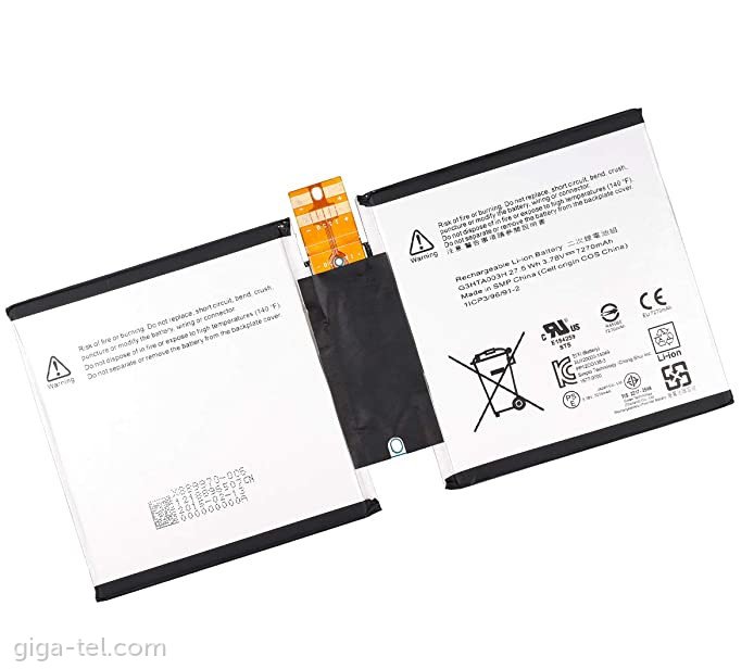 Microsoft Surface 3 / G3HTA007H battery