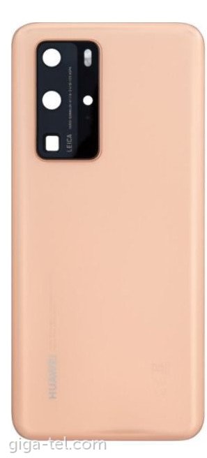 Huawei P40 Pro battery cover gold