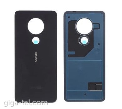 Nokia 7.2 battery cover black