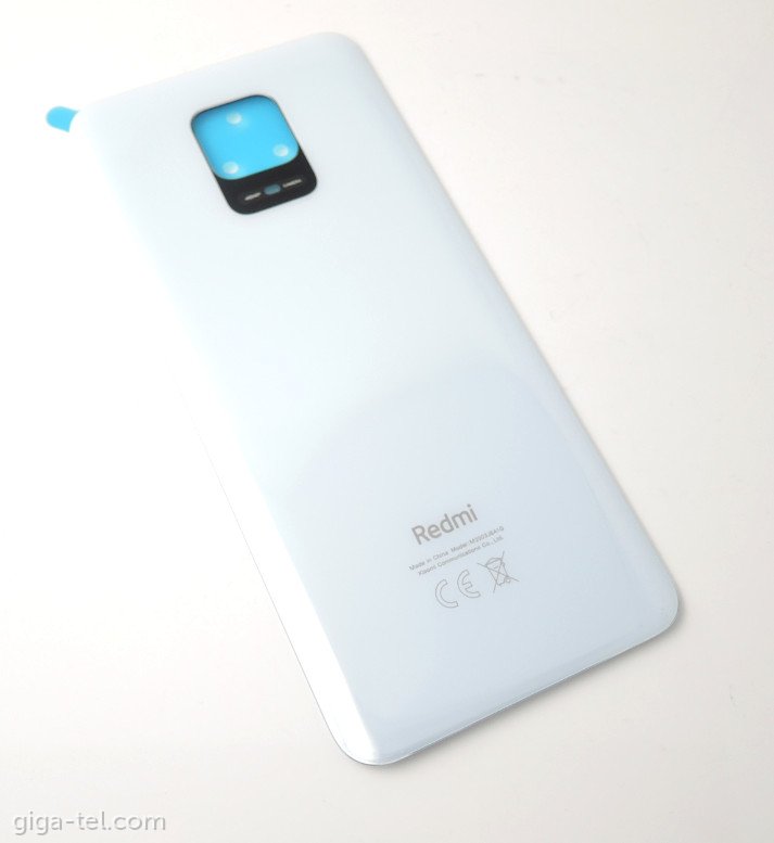 Xiaomi Redmi Note 9S battery cover white