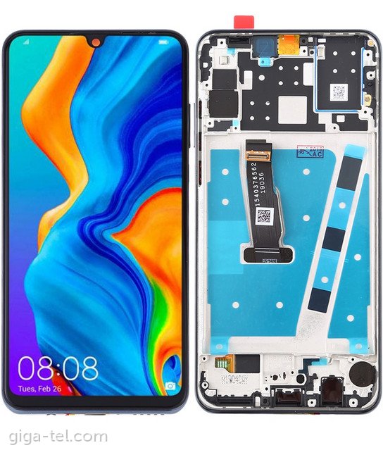 Huawei P30 Lite frame+LCD black