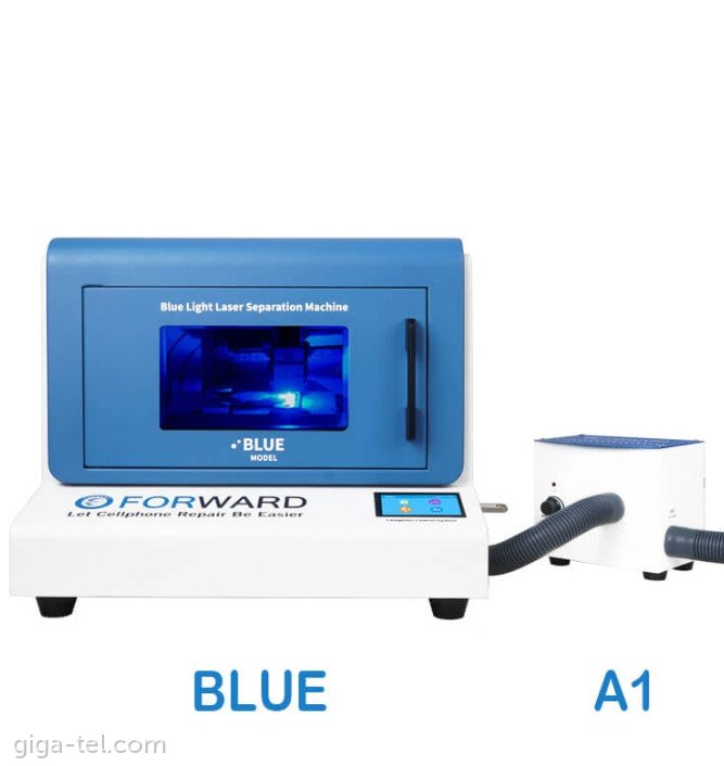 Forward blue laser separation machine for iPhone cover and LCD+air purifier