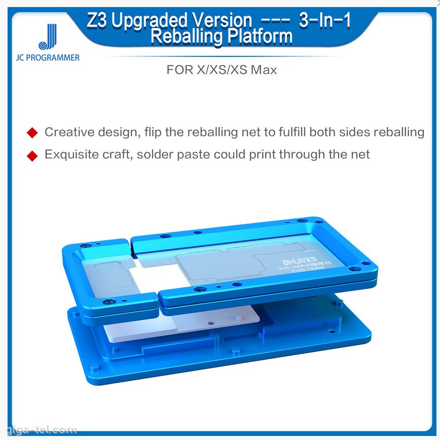 JC Aixun Z3 reballing platform for X series