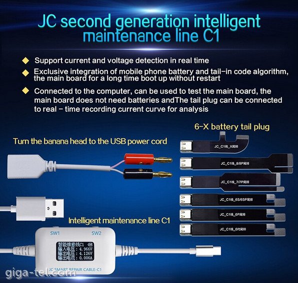 JC smart repair box C1 for iphone