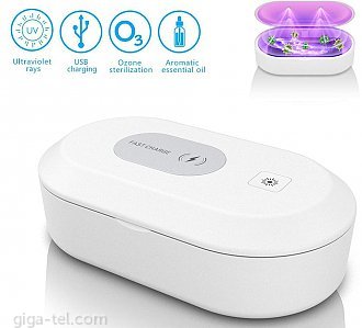 Wireless charger and UV-C+Ozone sterilizing box B9