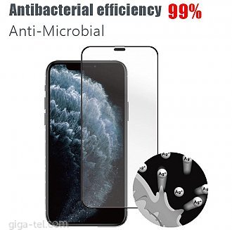Iphone 7Plus,8 Plus Anti-Microbial tempered glass black