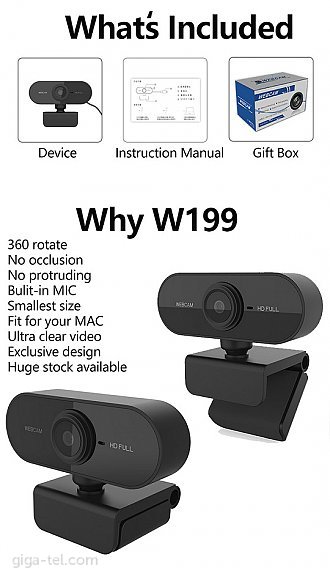 Webcam W199 / 1920x1080