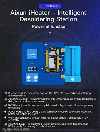 Aixun iHeater 1.gen desoldering station