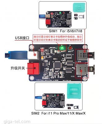 R-SIM dongle updater