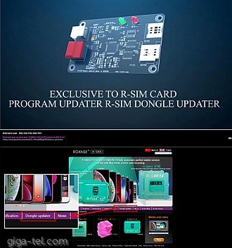 R-SIM dongle updater