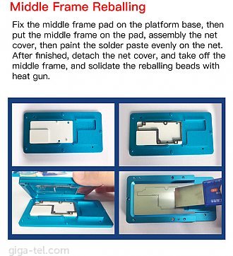 JC Aixun Z3 reballing platform for X series