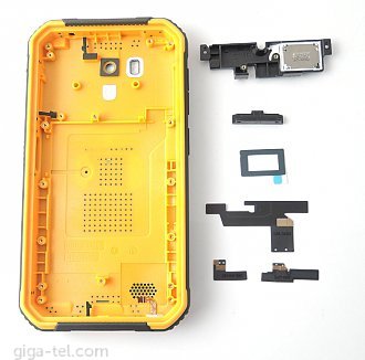 Ulefone Armor X6 battery cover yellow