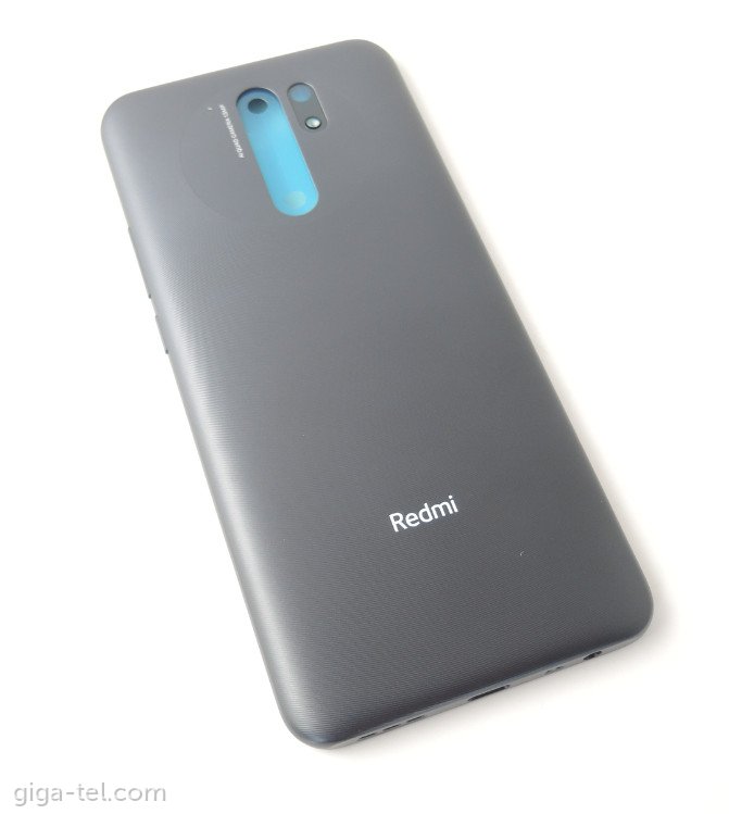 Xiaomi Redmi 9 battery cover gray / black