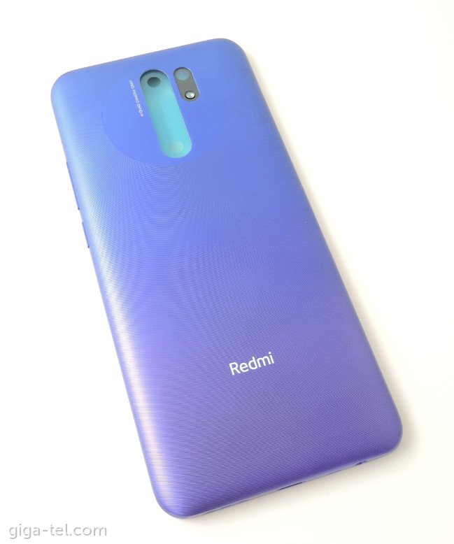 Xiaomi Redmi 9 battery cover blue / purple