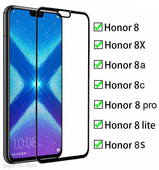 Honor 9X Lite,Honor 8X 5D tempered glass