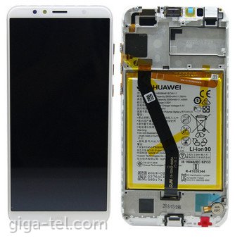 Huawei Y6 2018 full LCD+battery white