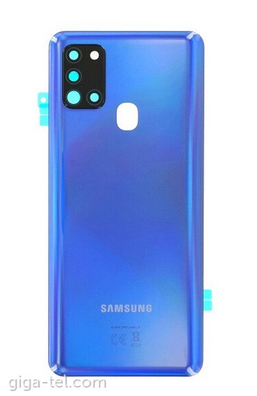 Samsung A217F battery cover blue