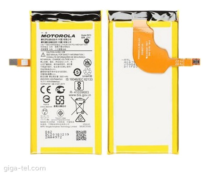 Motorola JG40 battery