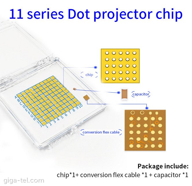 iPhone 11,11 Pro,11 Pro Max  IC Matrix chips for repair JC Face ID