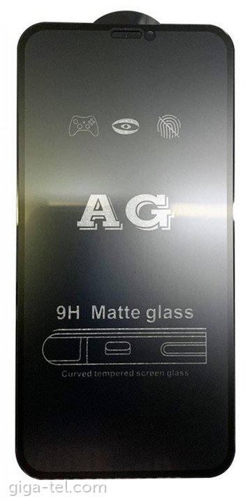 iPhone 12 Pro Max AG Matte antifinger glass