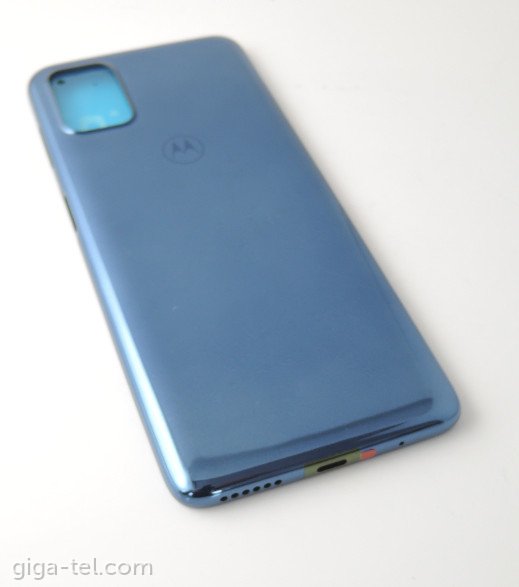 Motorola G9 Plus battery cover blue