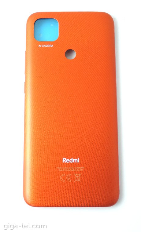 Xiaomi Redmi 9C battery cover orange