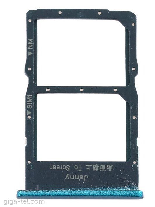 Huawei P40 Lite SIM tray green