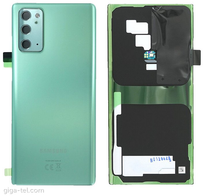 Samsung N980F battery cover green