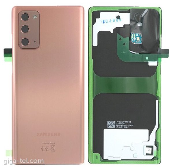 Samsung N980F battery cover bronze
