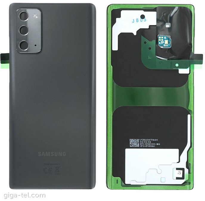 Samsung N980F battery cover grey