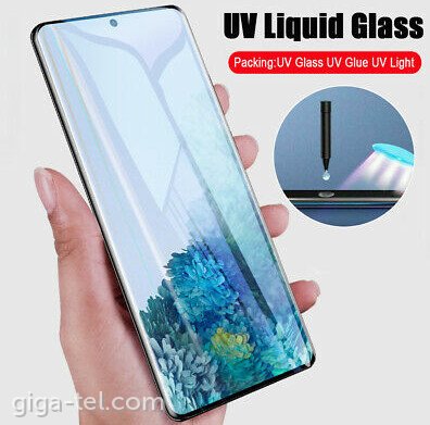 Samsung S21 Plus UV tempered glass - packing 2pcs