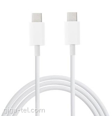 Huawei Type-C to Type-C 6A data cable white