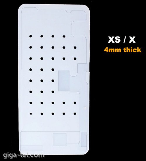 Silicon rubber mat iPhone X,XS