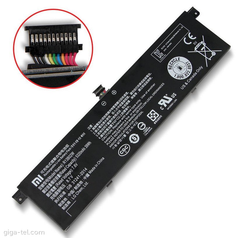  Xiaomi Mi Air 13.3 / R13B02W battery