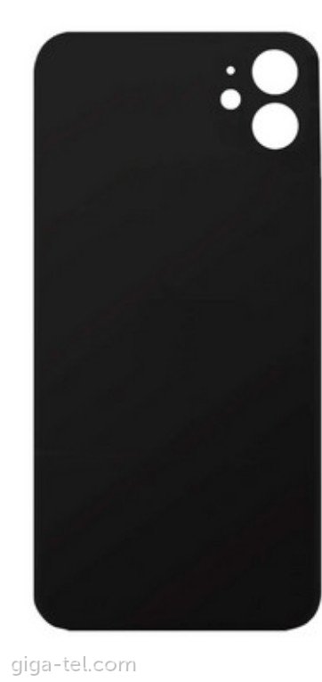 iPhone 11  back glass white OEM / camera big hole