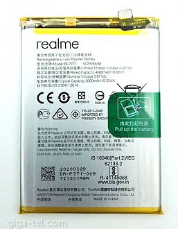 5000mAh - Realme 6i, C3, Narzo 10, C25Y