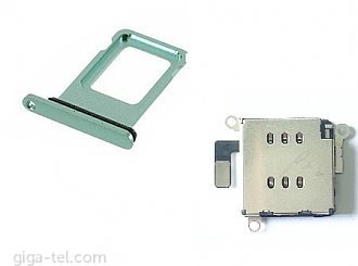 iPhone 11 dual SIM reader+tray green