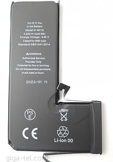 3300mAh -  it will show &quot;service&quot; when test batterty health / production 07/2023