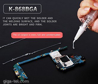 Soldering flux K-868BGA SET