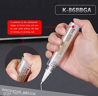 Soldering flux K-868BGA SET