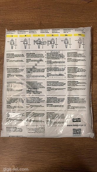 Disposable coverall Keep type 5/6 size L