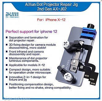 JC Aixun AX-J02 fixture jig 2in1 for repair Face ID