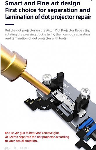 JC Aixun AX-J02 fixture jig 2in1 for repair Face ID