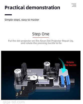 JC Aixun AX-J02 fixture jig 2in1 for repair Face ID