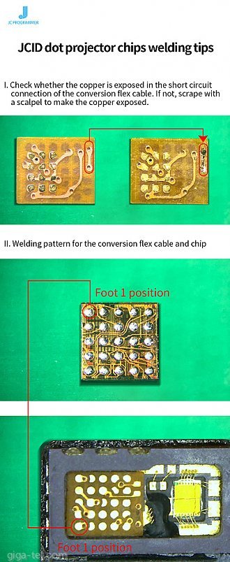 iPhone 11,11 Pro,11 Pro Max  IC Matrix chips for repair JC Face ID