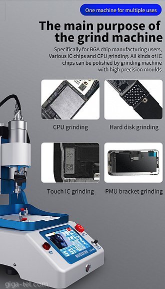 JCID Intelligent CNC automatic Grind Machine 2.Gen EM02 + fixture moulds