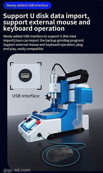 JCID Intelligent CNC automatic Grind Machine 2.Gen EM02 + fixture moulds